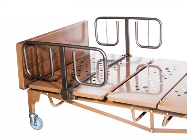 Half Length "T" Style Bed Rails for Bariatric Lightweight beds