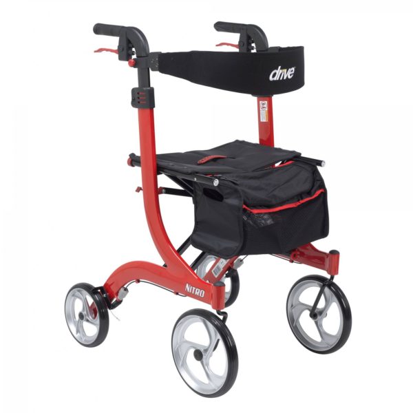 Nitro Euro Style Walker Rollator, Tall