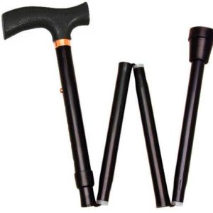 Heavy Duty Folding Cane Lightweight Adjustable with T Handle