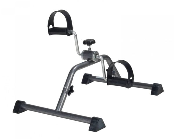 Exercise Peddler with Attractive Silver Vein Finish