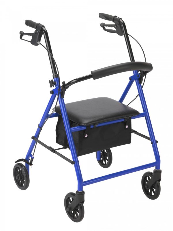 Rollator with 6" Wheels
