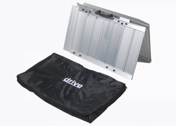 SINGLE FOLD PORTABLE WHEELCHAIR SCOOTER 2' RAMP WITH