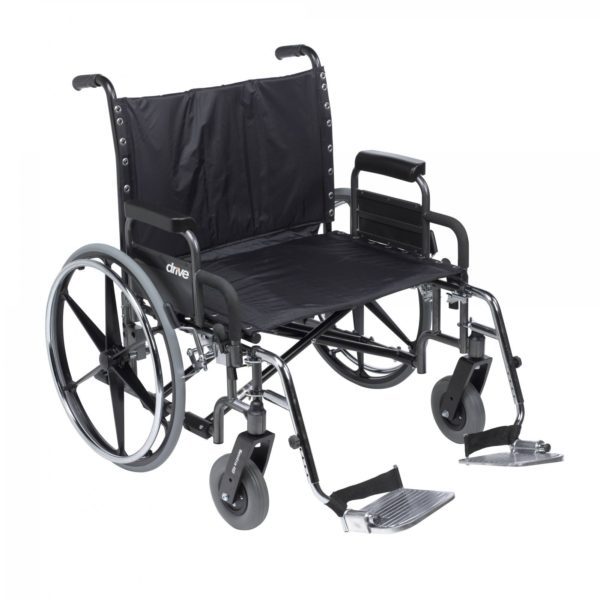 Deluxe Sentra Heavy Duty Extra Extra Wide Wheelchair